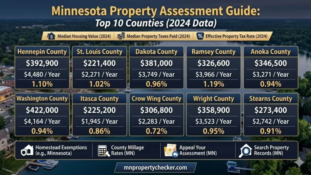 Minnesota Property Search Assessment Process All Counties Guide